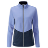 PING Ladies Florrie Midlayer,  Female,  Dark Grapemist/Oxford Blue,  12