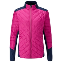 PING Ladies Oslo Primaloft Jacket II,  Female,  Fuchsia/Oxford Blue,  18