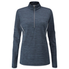 PING Ladies Skye Midlayer,  Female,  16,  Oxford blue marl/white