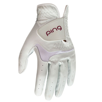 PING Ladies Sport Glove,  Female,  Left Hand,  Large,  White