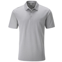 PING Lincoln Polo Shirt,  Male,  Medium,  Silver marl