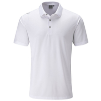 PING Lincoln Polo Shirt,  Male,  Medium,  White