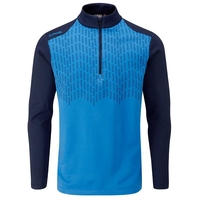 PING Nordic Midlayer,  Male,  Brilliant Blue/Oxford Blue,  Large