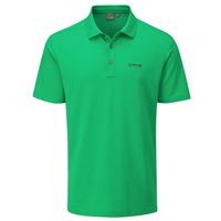 PING Radial Polo Shirt,  Male,  Medium,  Grasshopper green