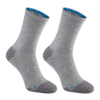 PING Sensorcool Crew 2 Pack Socks,  Male,  Grey/ Grey,  One Size