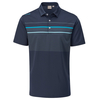 PING Spencer Polo Shirt,  Male,  Oxford Blue,  Small