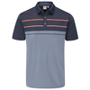 PING Staton Polo Shirt,  Male,  Large,  Greystone