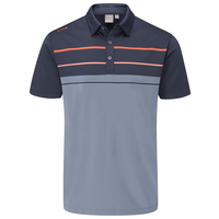 PING Staton Polo Shirt,  Male,  Medium,  Greystone