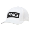 PING Tour Classic Cap,  Male,  One size,  White/black