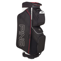 PING Traverse Cart Bag 2019,  Male,  Black/White/Scarlet