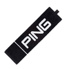 PING Tri-Fold Towel,  Male,  One size,  Black/grey