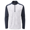 PING Vertical Midlayer,  Male,  White/Navy,  XL