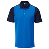 PING Vista Polo Shirt,  Male,  Medium,  Snorkel blue/navy