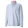 PUMA Golf AP Clubhouse ¼ Zip Midlayer,  Male,  Medium,  Halogen blue heather