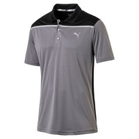 PUMA Golf Bonded Colourblock Polo Shirt,  Male,  Xl,  Quiet shade