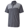 PUMA Golf Cloudspun Pocket Polo Shirt,  Male,  Peacoat Heather,  XXL