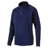 PUMA Golf Core Popover Sweater,  Male,  Peacoat,  Small