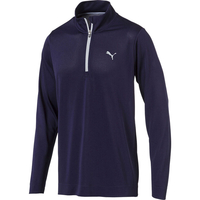 PUMA Golf Essential EVOKNIT 1/4 Zip Jacket,  Male,  Small,  Sodalite blue