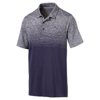 PUMA Golf EVOKNIT Ombre Polo Shirt,  Male,  Large,  Pea