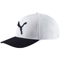 PUMA Golf Go Time 1 Cap,  Male,  One size,  White/black