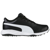 PUMA Golf Grip Fusion Classic Shoes,  Male,  Black/White,  9