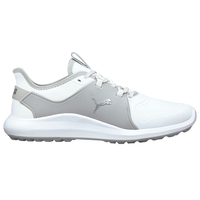 PUMA Golf IGNITE Fasten8 Pro Shoes,  Male,  8,  White/silver/high rise,  Regular