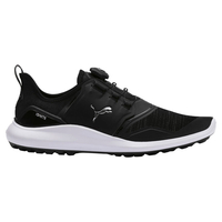 PUMA Golf IGNITE NXT Disc Shoes,  Male,  10,  Black/silver