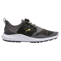 PUMA Golf IGNITE NXT Disc Shoes,  Male,  Quiet Shade/Gold/Black,  10