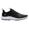 PUMA Golf IGNITE NXT Solelace Shoes,  Male,  Black/Gold,  9