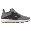 PUMA Golf IGNITE PWRADAPT Caged Crafted Shoes,  Male,  10,  Quiet shade/black/team gold,  Regular