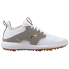 PUMA Golf IGNITE PWRADAPT Caged Crafted Shoes,  Male,  7,  White/high rise,  Regular
