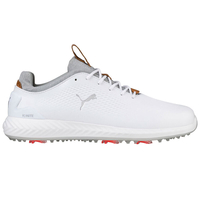 PUMA Golf IGNITE PWRADAPT Leather Shoes,  Male,  White/White,  7