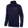 PUMA Golf Junior 1/4 Zip Windshirt,  Unisex,  7-8 years,  Pea
