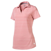 PUMA Golf Ladies Coastal Polo Shirt,  Female,  Large,  Rose