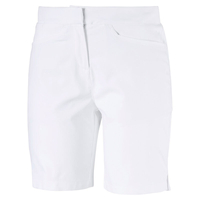 PUMA Golf Ladies Pounce Bermuda Shorts,  Female,  Medium,  White