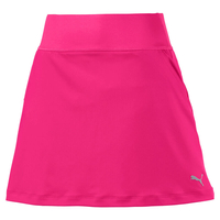 PUMA Golf Ladies PWRSHAPE Solid Knit Skort,  Female,  Fuschia Purple/Black,  Large