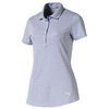 PUMA Golf Ladies Swift Polo Shirt,  Female,  Large,  Dazzling blue