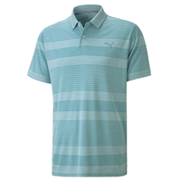 PUMA Golf Landing Polo Shirt,  Male,  Milky Blue,  Medium