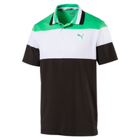 PUMA Golf Nineties Polo Shirt,  Male,  Medium,  Irish green