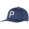 PUMA Golf P Snapback Cap,  Male,  One size,  Peacoat heather