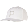 PUMA Golf P Snapback Cap,  Male,  One size,  White