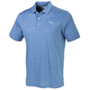 PUMA Golf Performance Heather Polo Shirt,  Male,  Xl,  Lapis blue heather