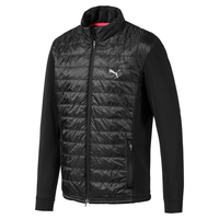 PUMA Golf Quilted Primaloft Jacket,  Male,  Black,  Small