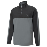 PUMA Golf Riverwalk Wind Jacket,  Male,  Xl,  Black/quiet shade
