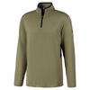 PUMA Golf Rotation 1/4 Zip Midlayer,  Male,  Deep Lichen Green,  XL