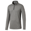PUMA Golf Rotation 1/4 Zip Midlayer,  Male,  Medium Grey Heather,  Large