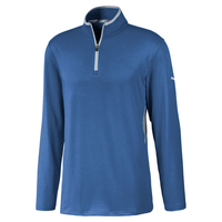 PUMA Golf Rotation 1/4 Zip Midlayer,  Male,  Medium,  Star sapphire