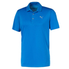PUMA Golf Rotation Polo Shirt,  Male,  Ibiza Blue,  XXL