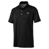 PUMA Golf Rotation Polo Shirt,  Male,  Medium,  Black