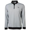 PUMA Golf Rotational Stealth 1/4 Zip Midlayer,  Male,  Quarry,  Small